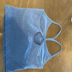 Blue Beyond Yoga Crop